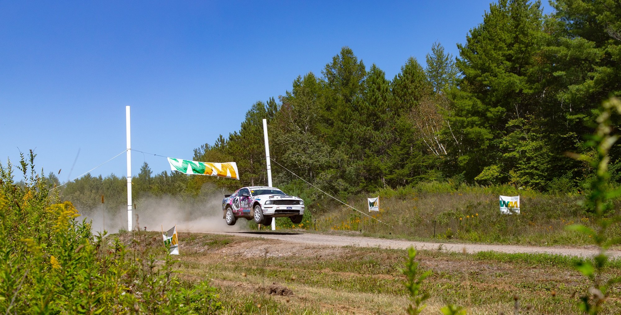 Image of rally car by Dan Hayes.