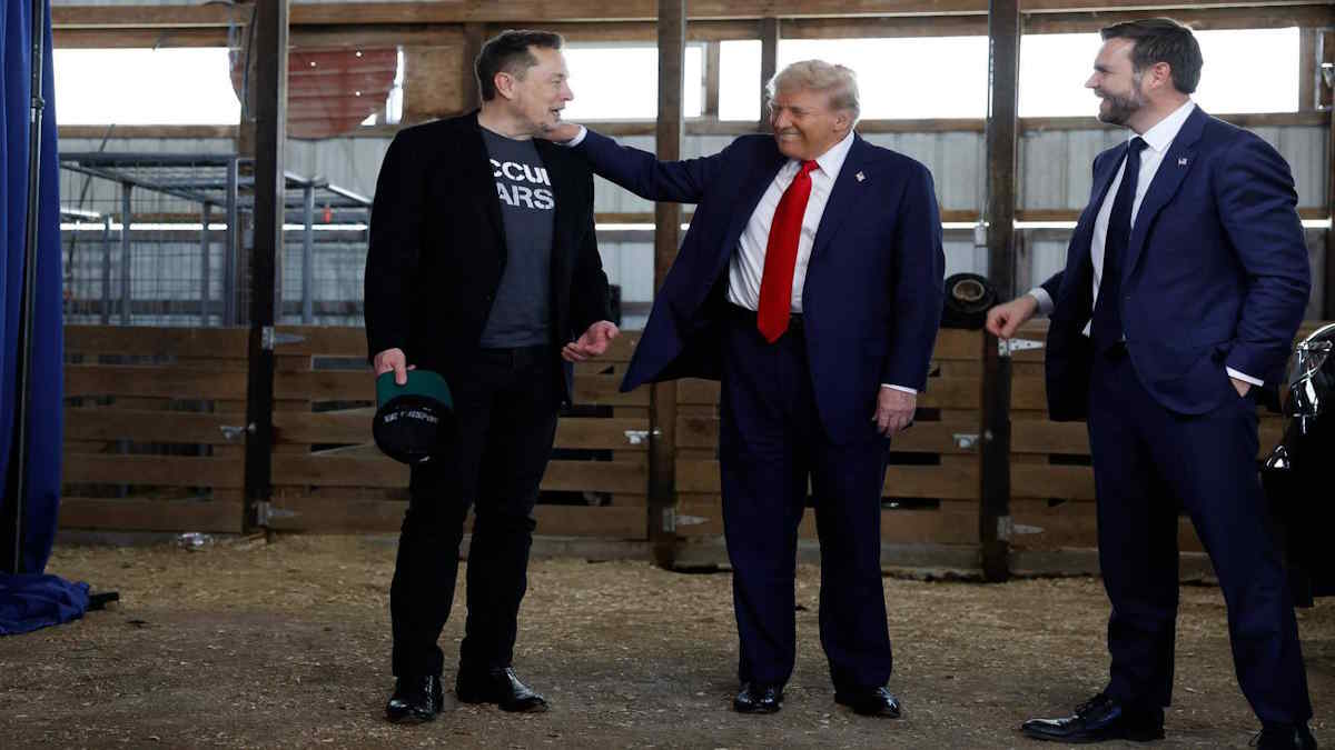 Elon Musk and Donald Trump