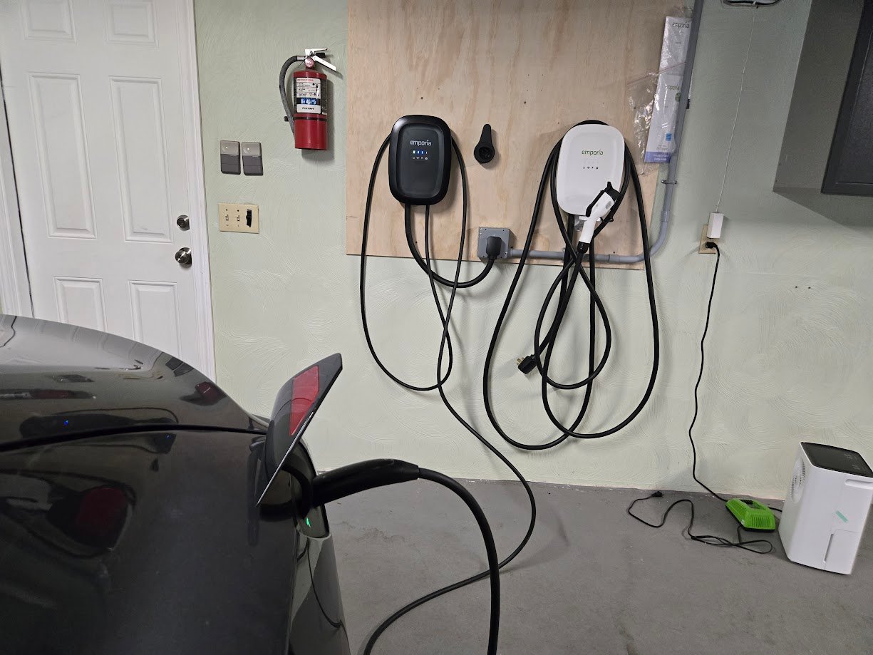 Image of Emporia 48-amp NACS EV charger by John Goreham