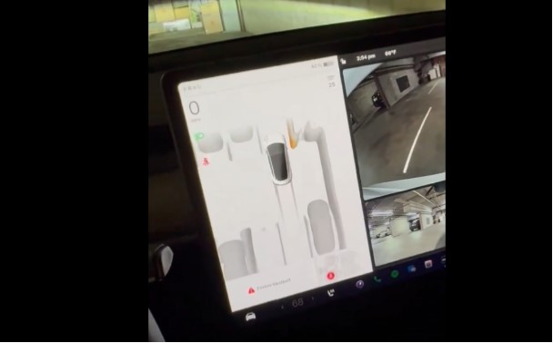 Tesla high fidelity park assist 1