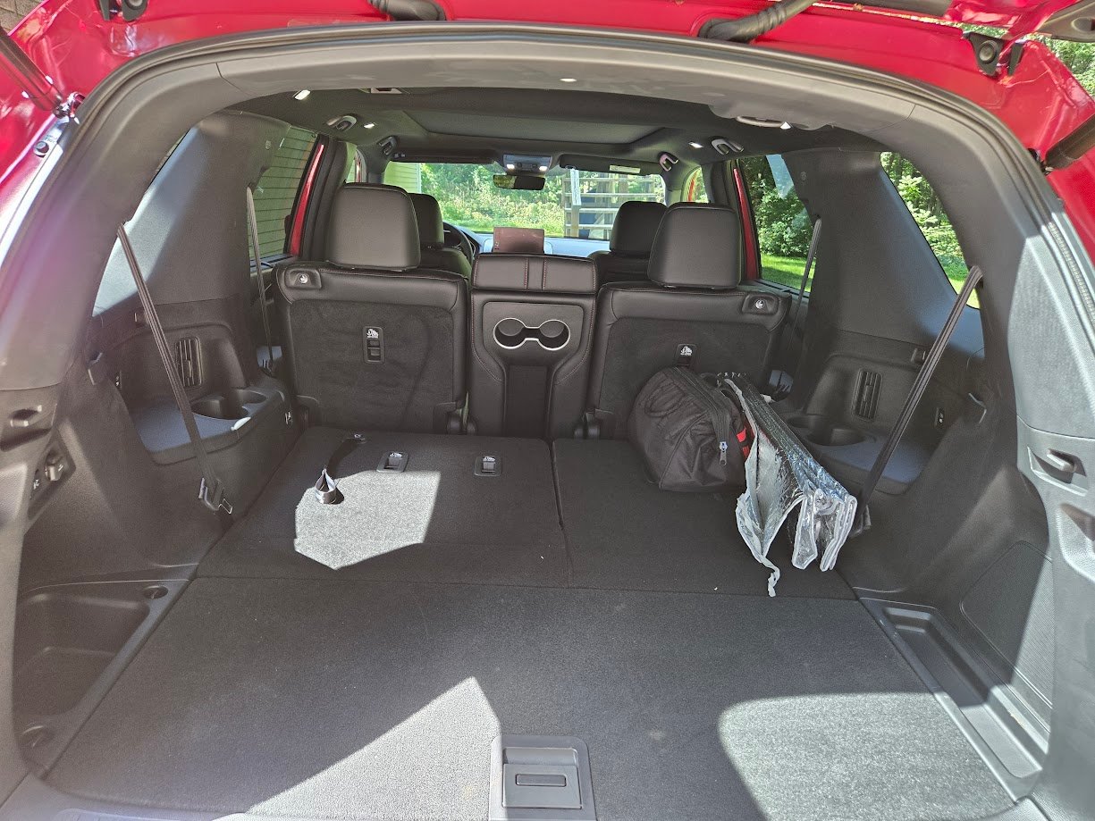 Image of 2025 Honda Pilot Black Edition cargo area By John Goreham