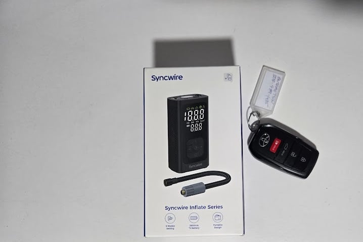 Synchwire tire pump