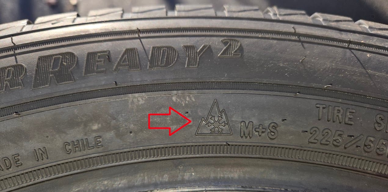 Images of Goodyear WeatherReady2 tire by John Goreham.