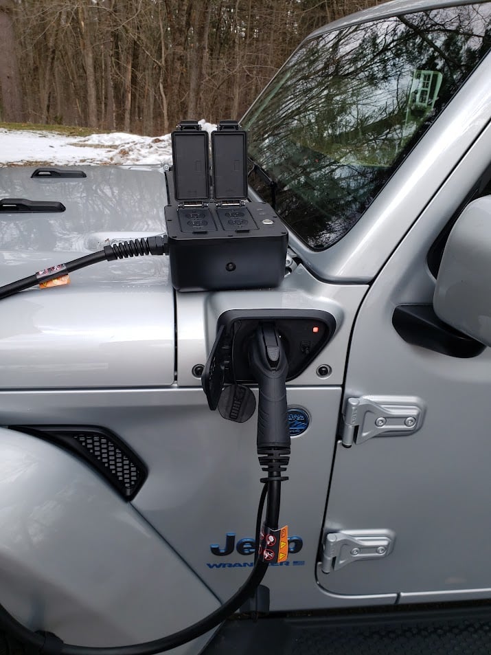 Jeep Wrangler 4Xe powerbox