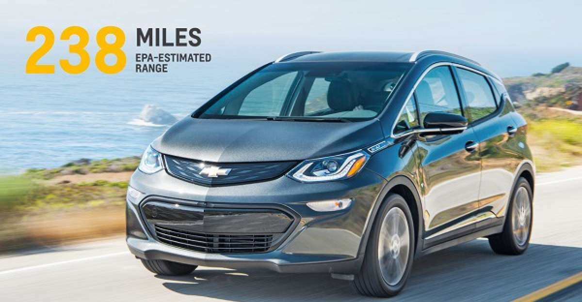 Chevy bolt deals distance per charge