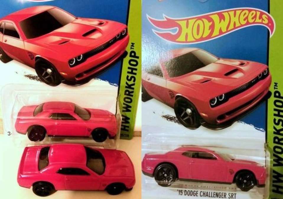 Hot wheels dodge challenger hot sale hellcat