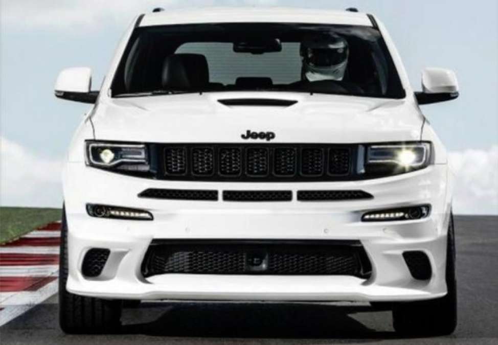 Jeep Grand Cherokee Trackhawk Rendering