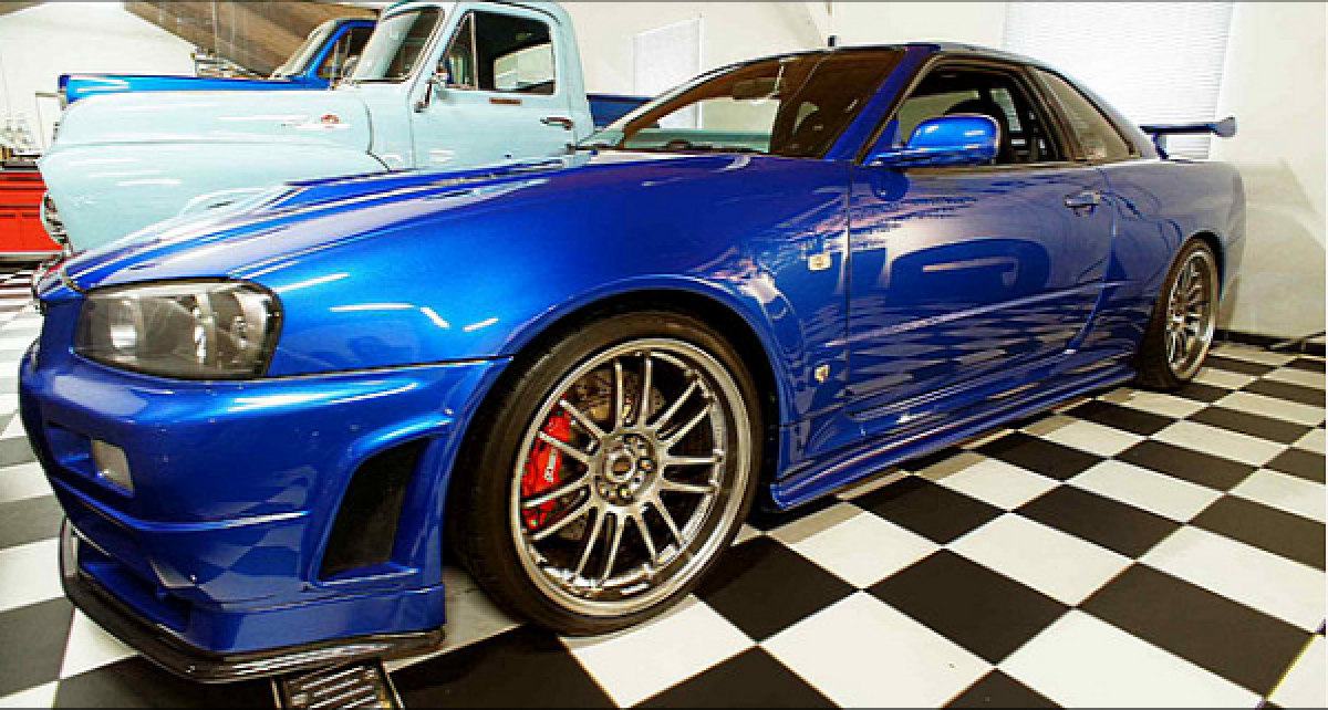Paul Walker's R34 Skyline From Fast & Furious Up For Sale