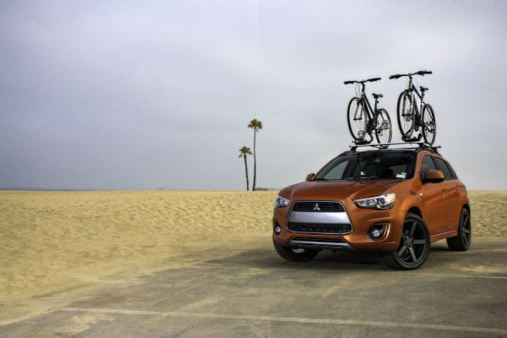 Bike rack for online outlander sport