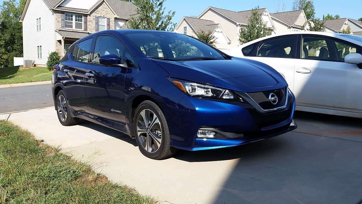 2019 nissan deals leaf sl plus