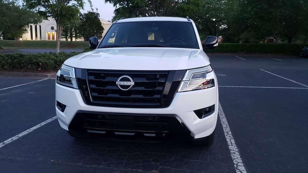 The 2021 Nissan Armada is The First To Features Nissan s New Logo