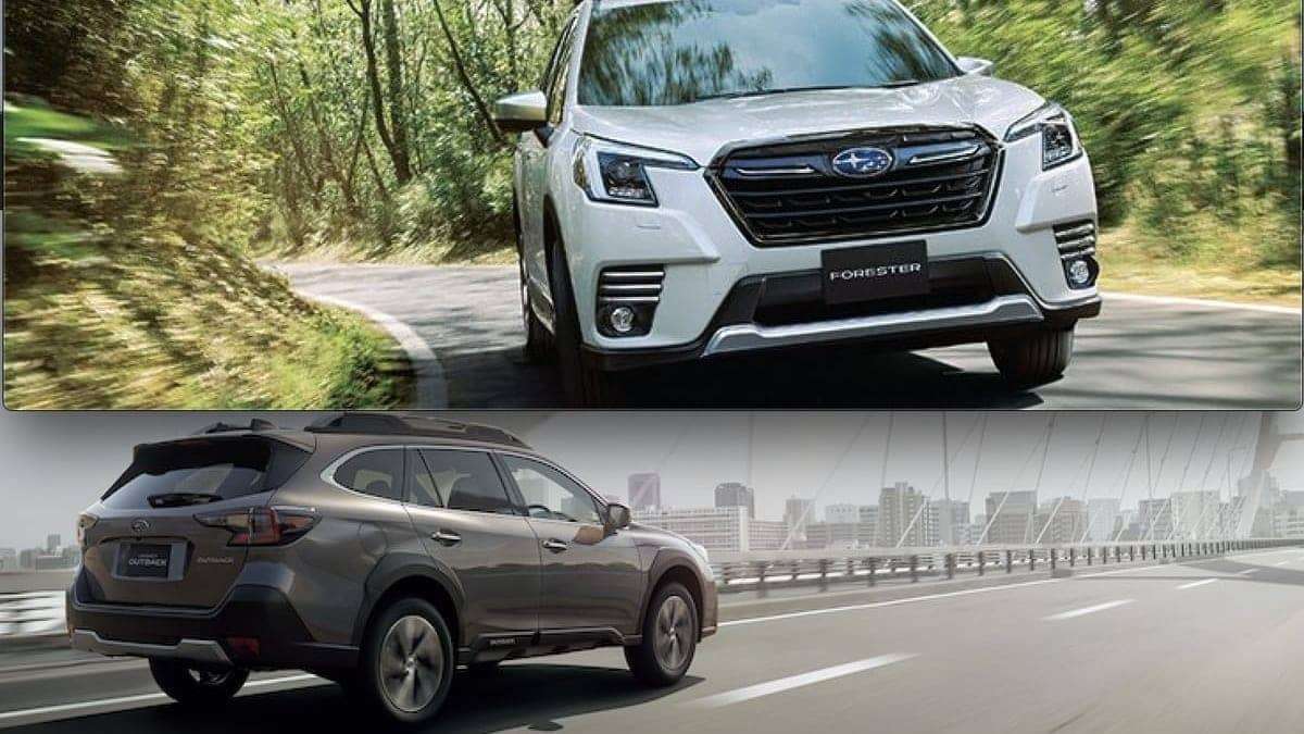 2022 Subaru Forester, 2022 Subaru Outback