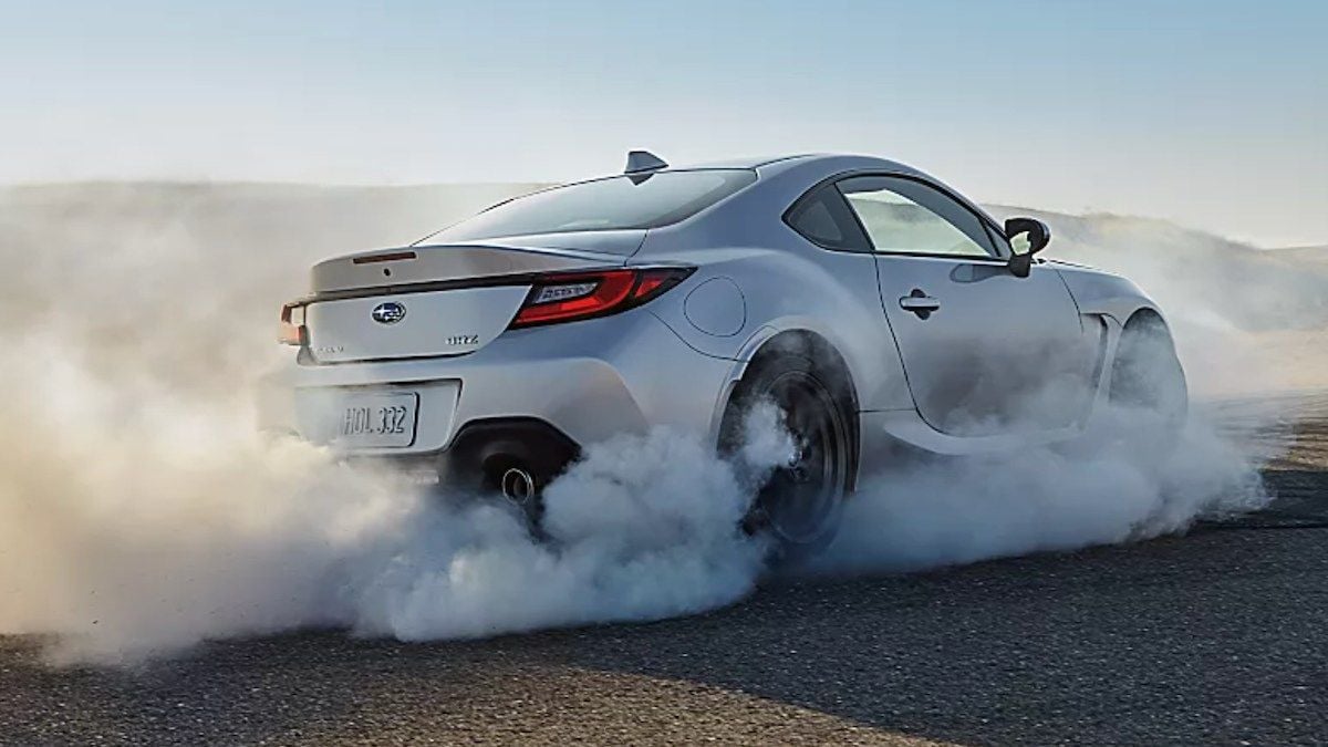 2024 Subaru BRZ on the track