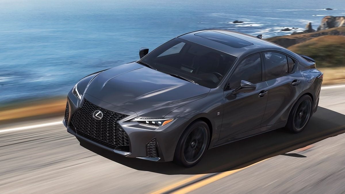 Lexus continues to offer a V-8-powered sedan even after the AMG C63 became a hybrid