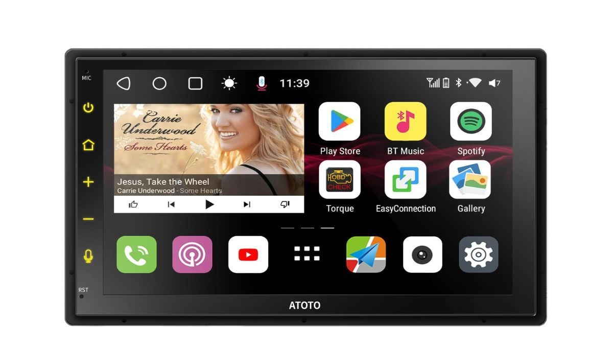 Roll over image to zoom in ATOTO S8 MS 7" Double Din Android Car Stereo