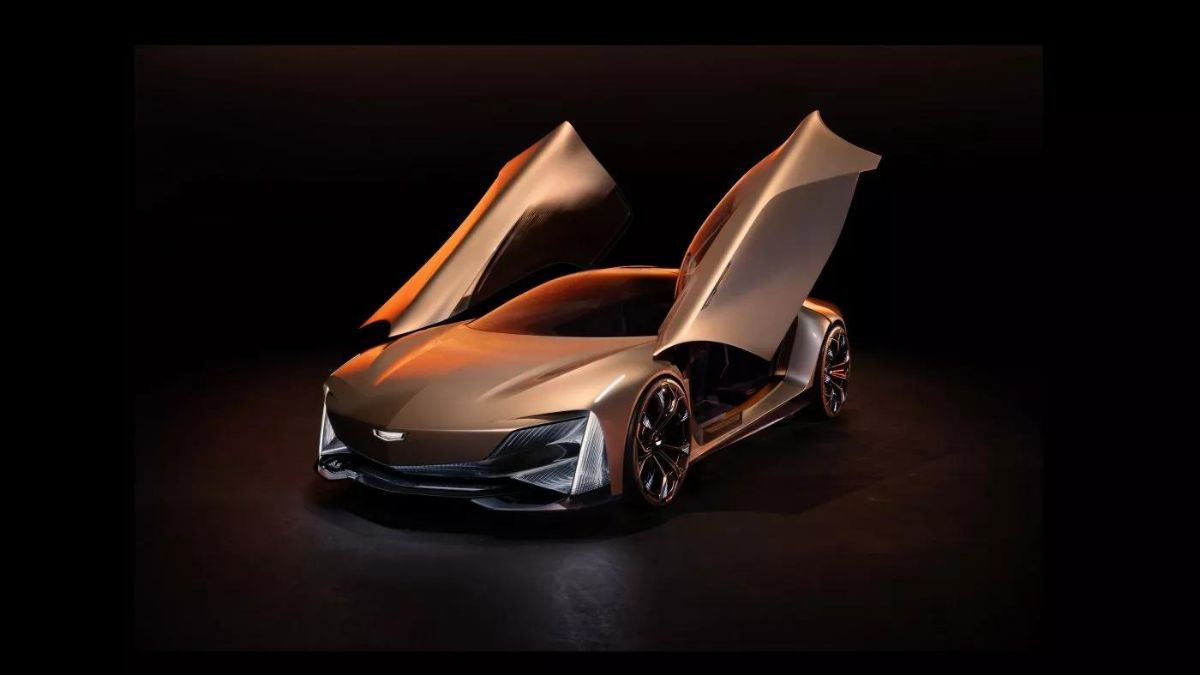 Cadillac Opulent Velocity Concept picture from GM. 