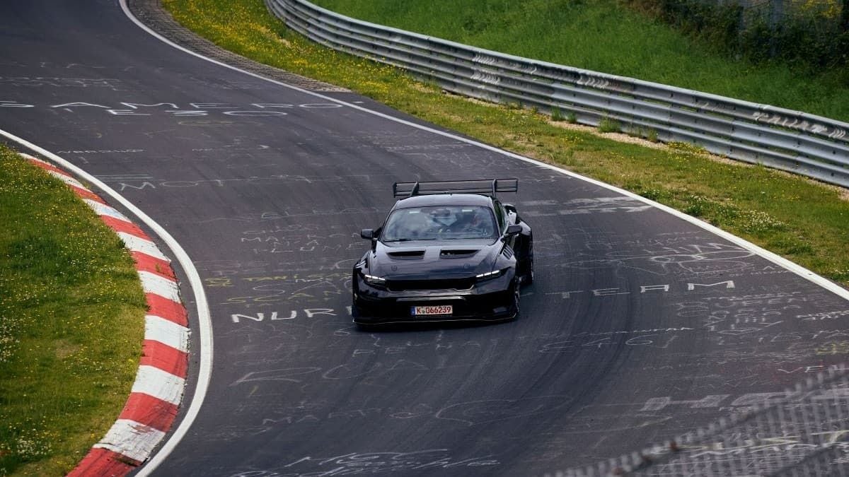 Ford Mustang GTD at Nurburgring