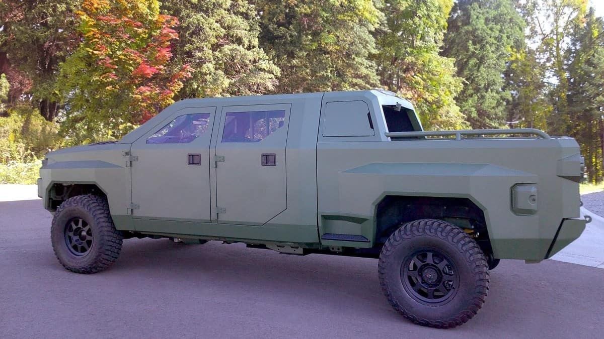 GM Defense Next Gen Diesel EV truck