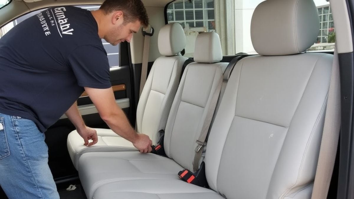 Toyota Tundra rear seats