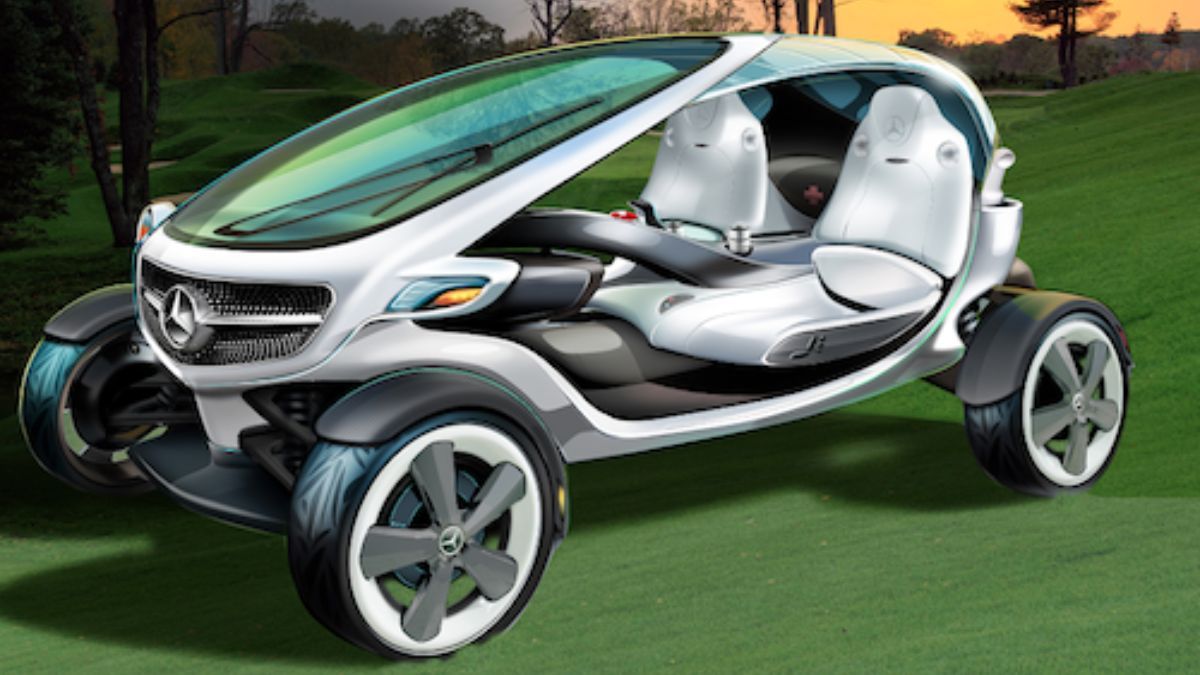 Mercedes-Benz golf cart