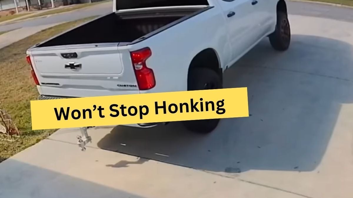 My Chevy Silverado Is Heading To The Dealer After It Won't Stop Honking By Itself For No Reason