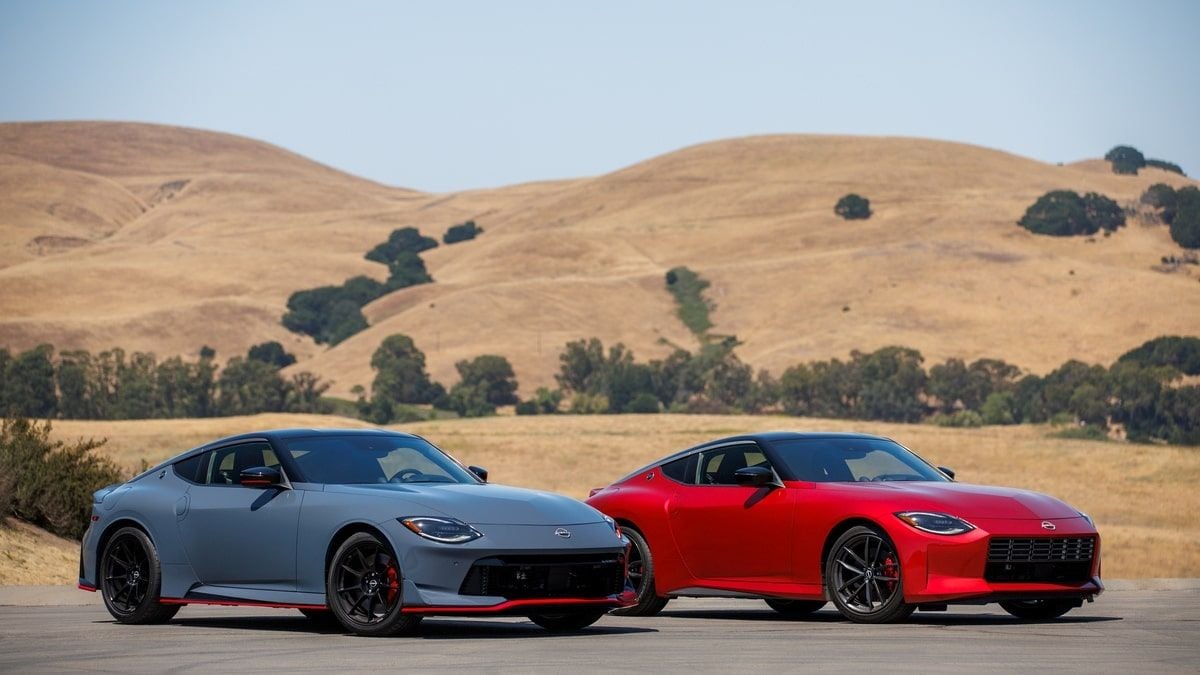 Nissan Z NISMO looks noticeably more aggressive than the regular Z