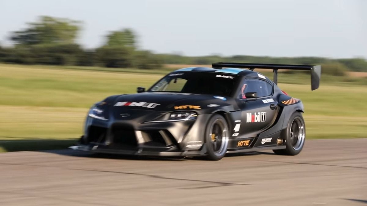 The 11,000-RPM Formula 1 V-10 engine in the Formula Supra beats even the Lexus LFA in terms of sound