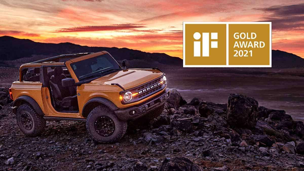 2021 Ford Bronco IF Design Award