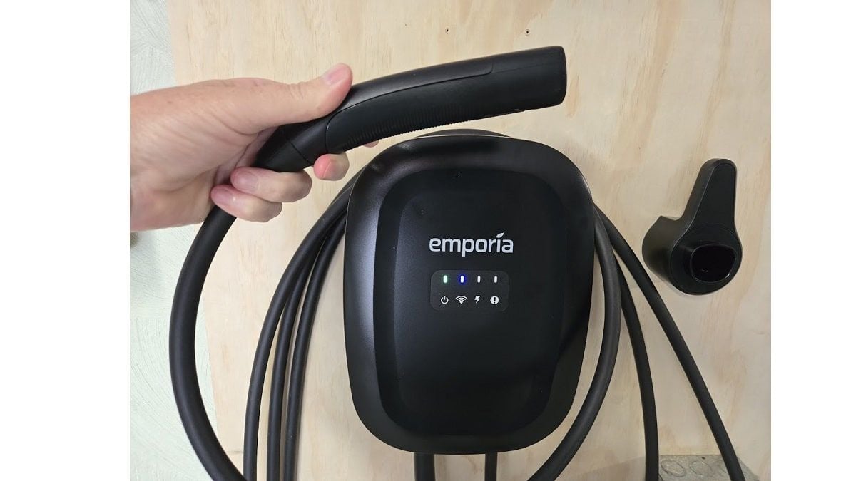 Image of Emporia 48-amp NACS EV charger by John Goreham