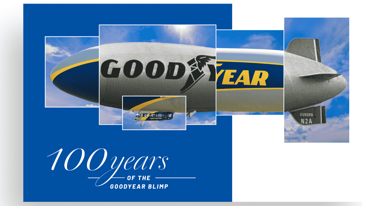 Image of blimp courtesy of Goodyear.