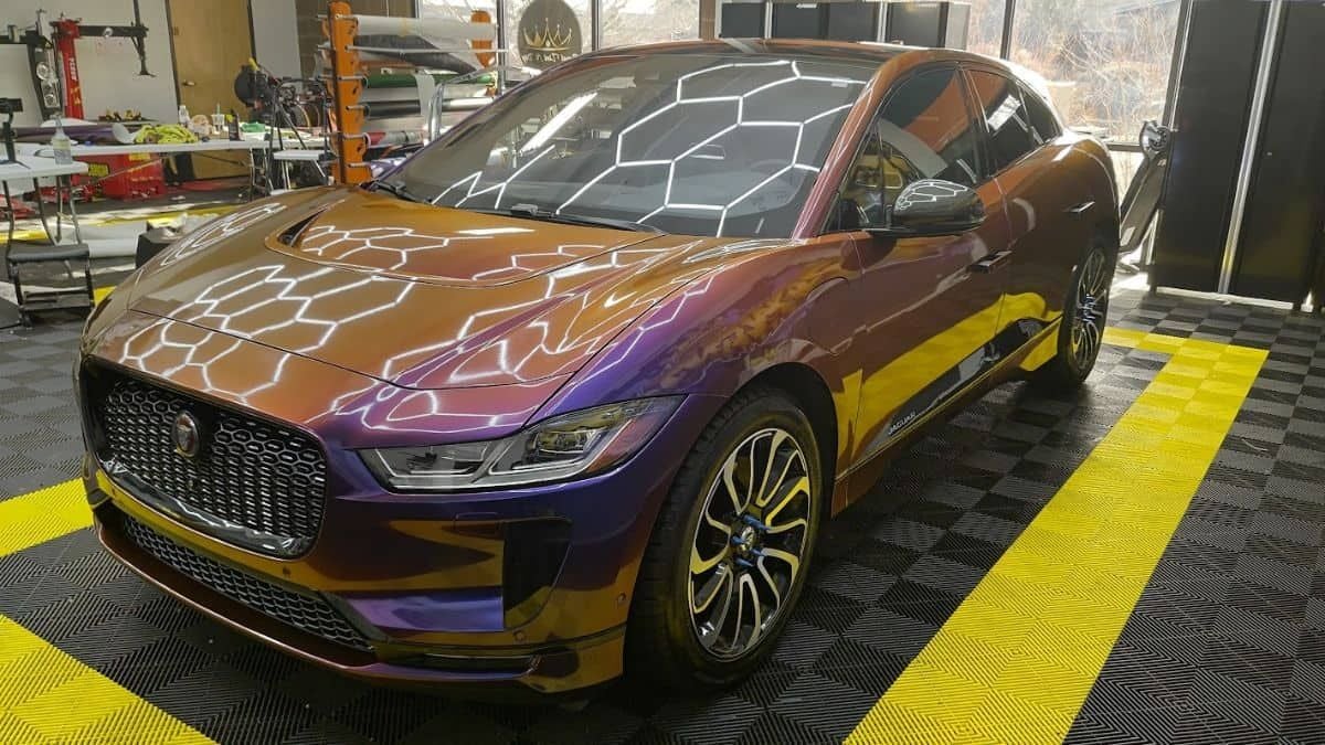 Jaguar I-Pace Wrapped