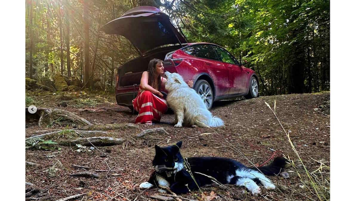 This Gal Sold Her Condo And Lives Full Time In Her Tesla Model Y