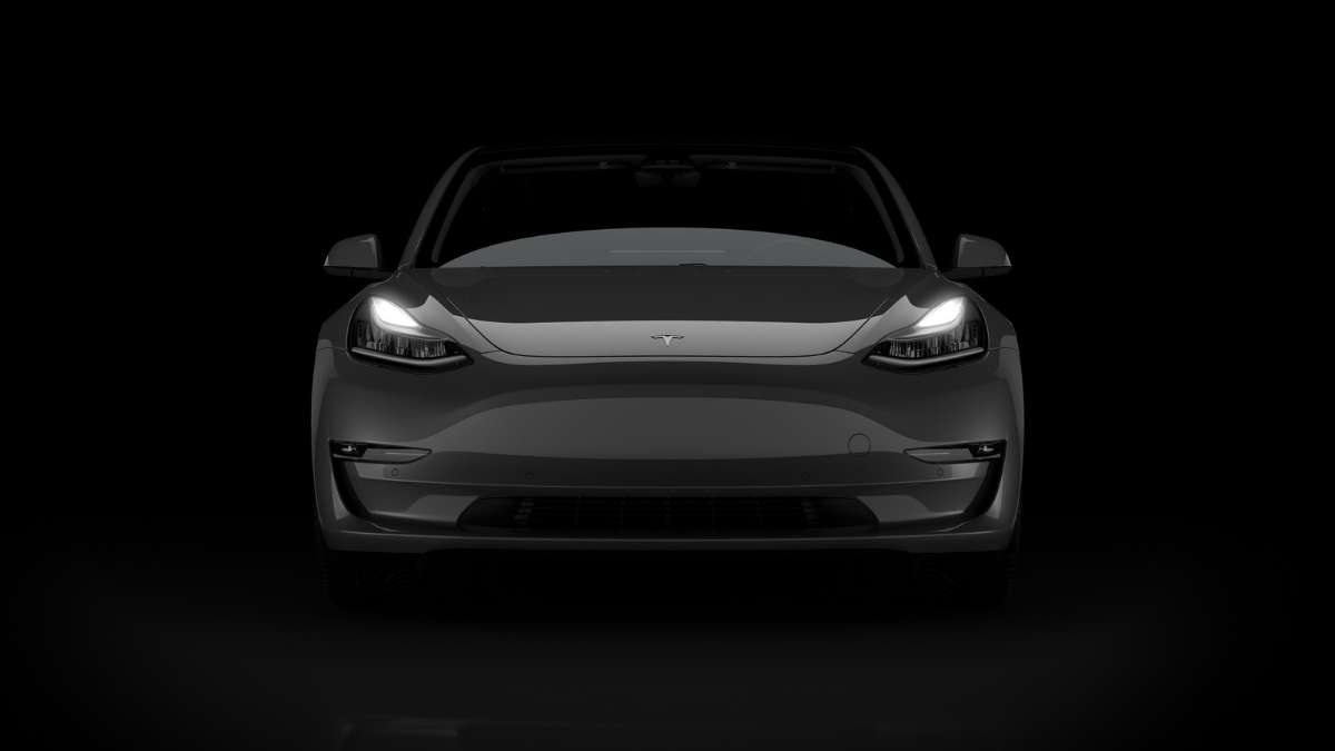 Tesla Model 3, Courtesy of Tesla Inc.