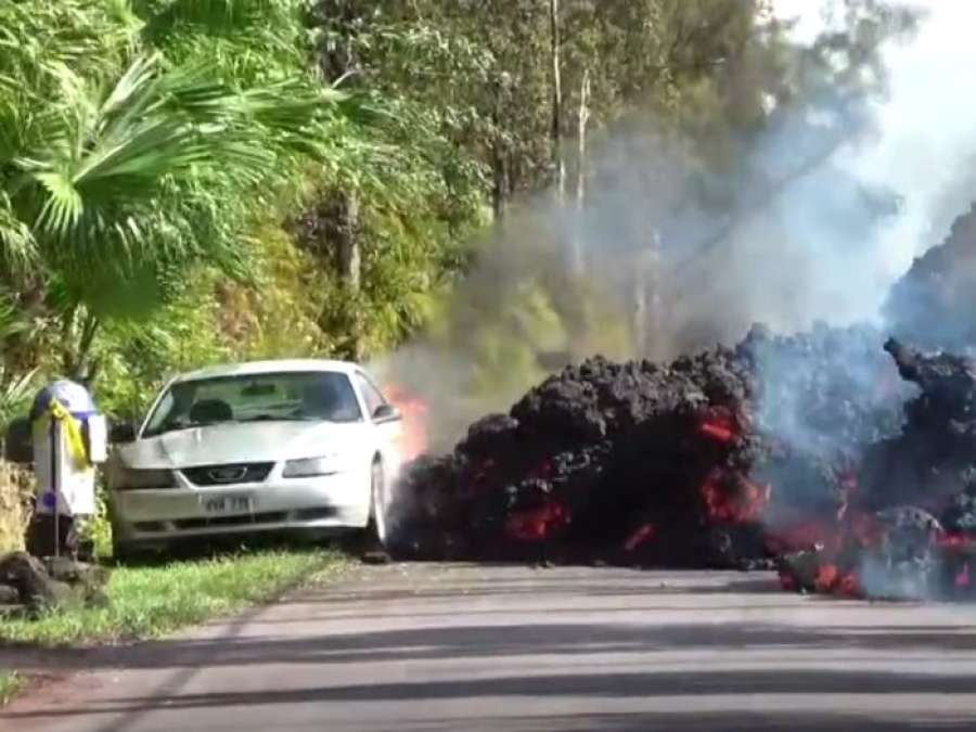 Mustang in Lava