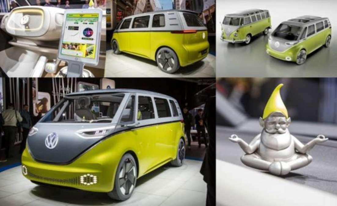 Volkswagen id outlet buzz concept