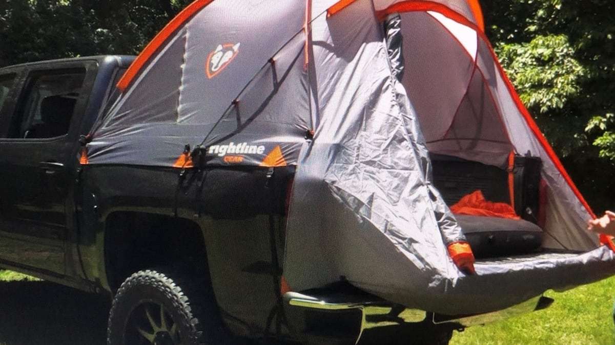 Chevy truck bed clearance tent