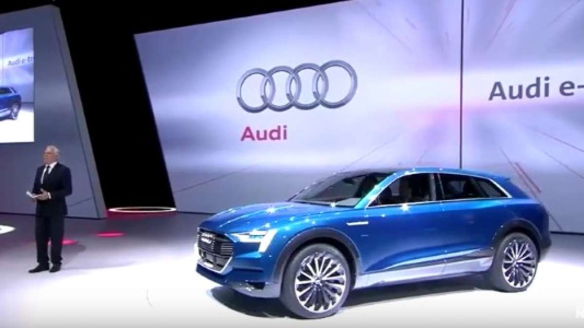 Audi E Tron Crossover Suv Vs Tesla Model X Whos Next To