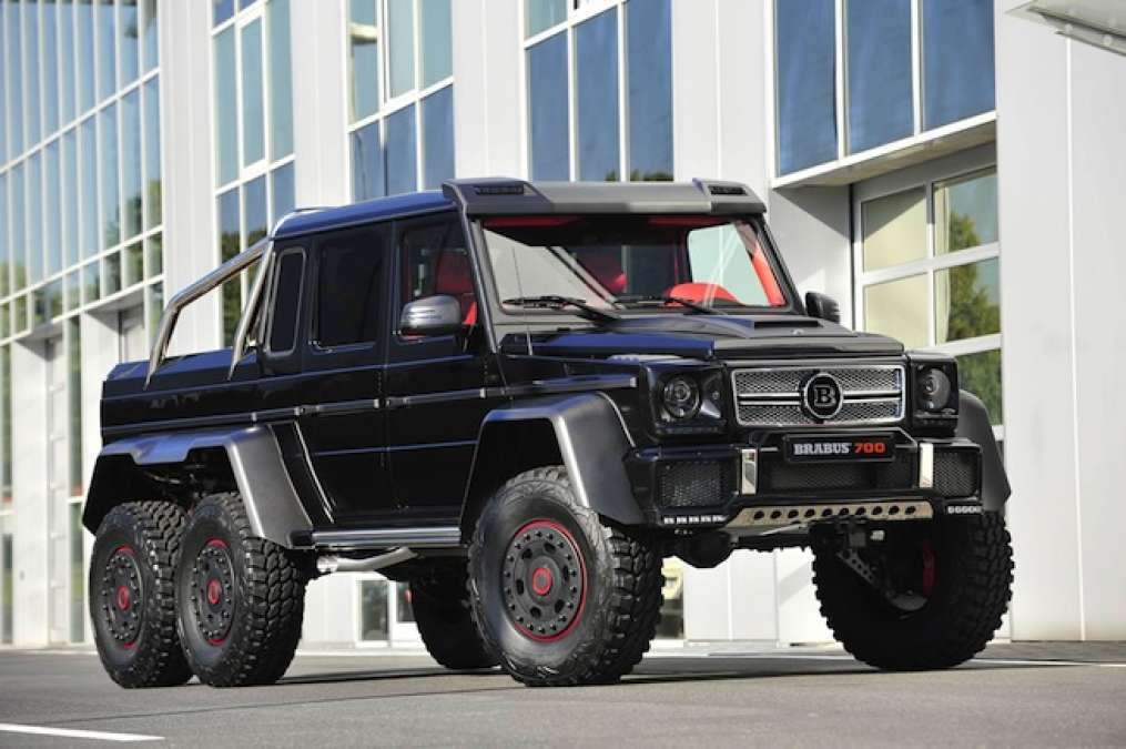 Brabus turns 2013 Mercedes 6X6 into ultimate performance beast | Torque ...