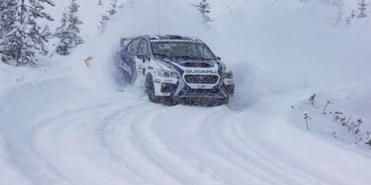 Subaru Wrx Sti Shows Up Big At Big White Rally Torque News