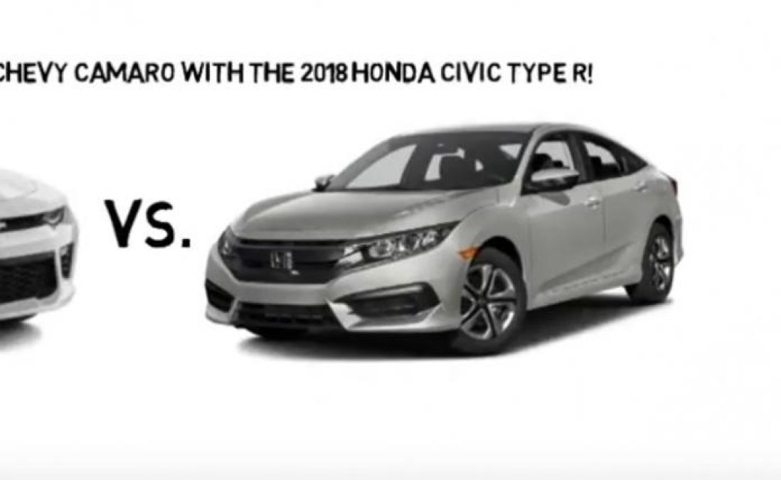 Short Video Compares 2018 Chevy Camaro vs Honda Civic Type R in 31 Seconds  | Torque News