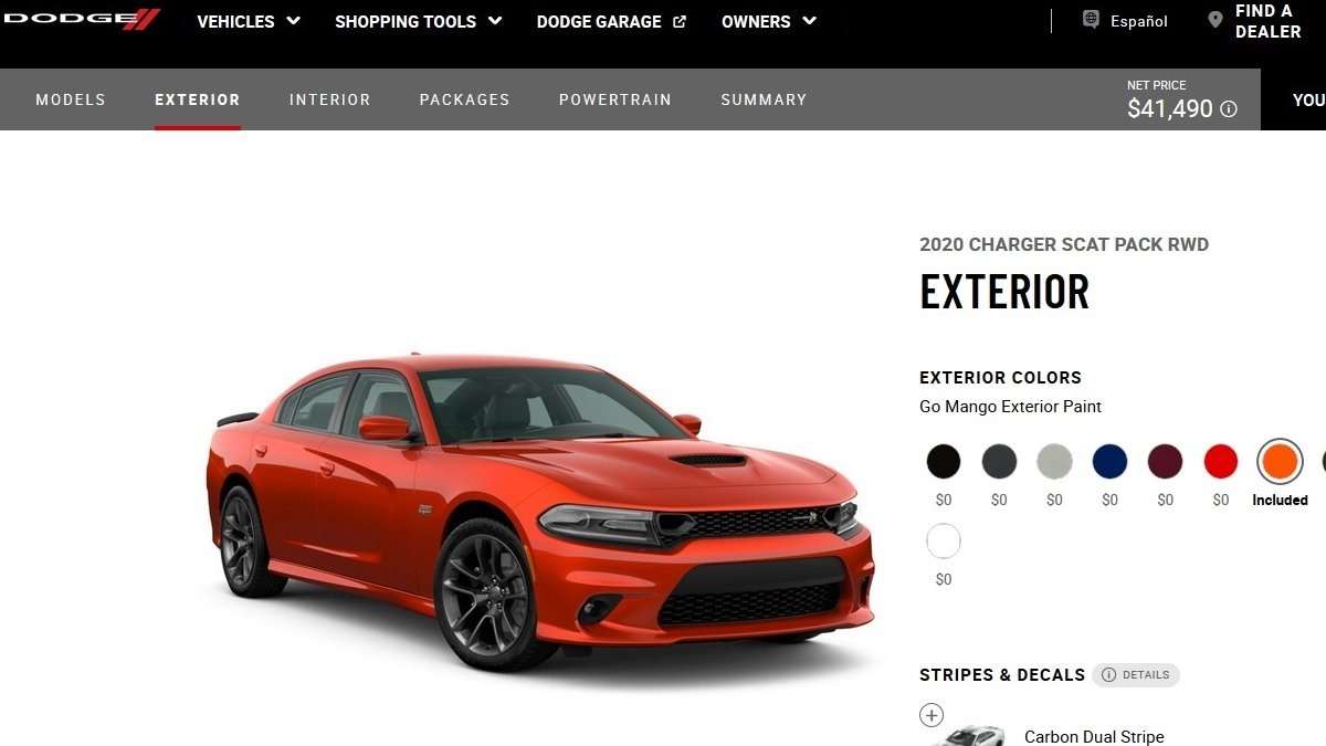 2020 Dodge Charger: Building and Pricing the Scat Pack | Torque News