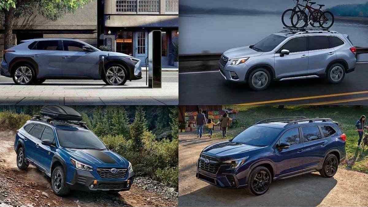 The Safest New SUVs This Year - Subaru Has Four Top Picks And Is Missing  One