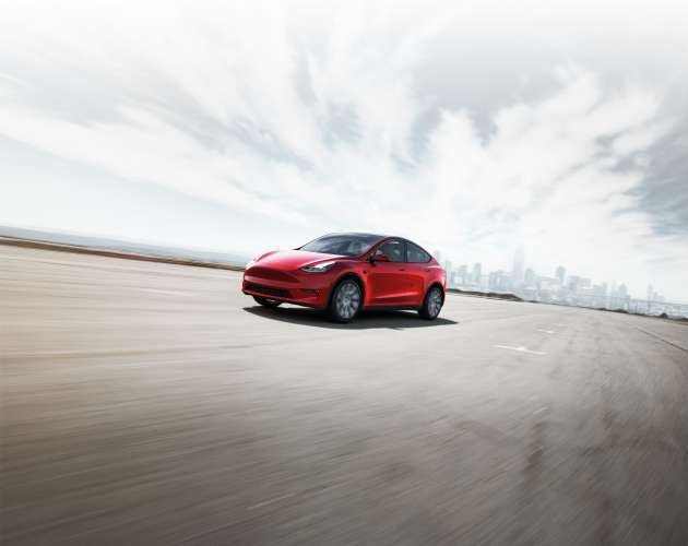 Tesla Model Y, courtesy of Tesla Inc.