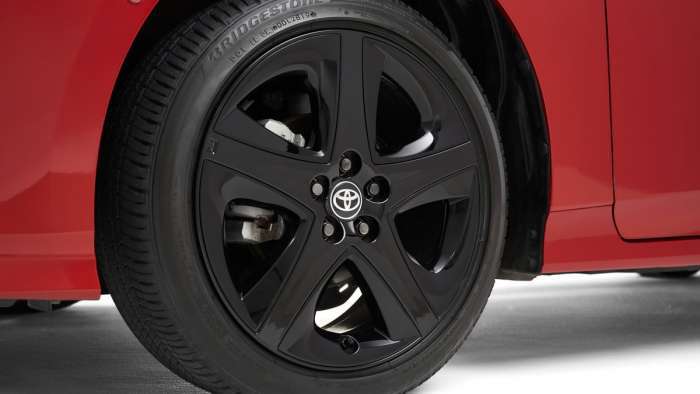2021 Toyota Prius Limited Edition Black Wheels 