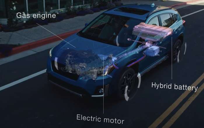 Subaru plug store in hybrid 2021