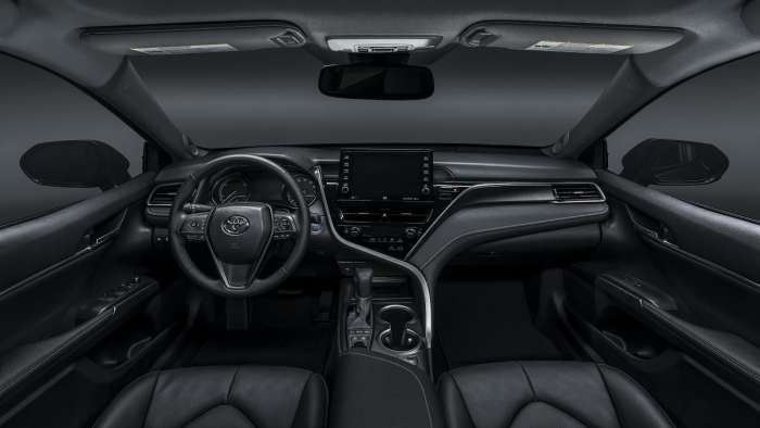 2021 Toyota Camry XSE Hybrid interior