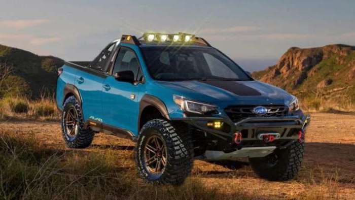 Meet The New Subaru Brat Wilderness Pickup You Can Only Look And Not   2024 Subaru Brat Wilderness B 