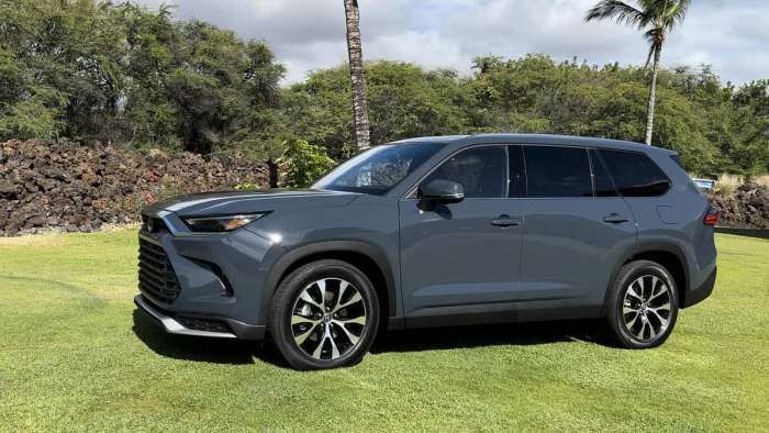 2024 Toyota Grand Highlander Exterior Colors Ninon Anallese   2024 Toyota Grand Highlander Storm Cloud 