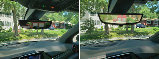 chevy blazer rear view mirror