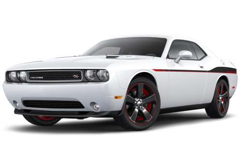 The 2013 Dodge Challenger R/T Redline in Bright White